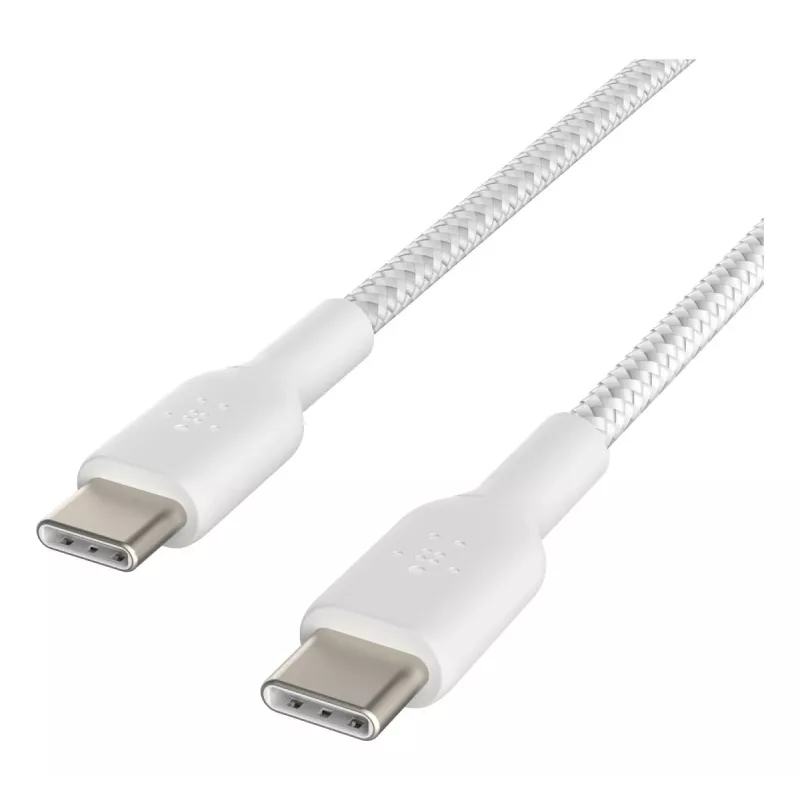 USB-kaabel Belkin CAB004BT1MWH2PK USB 2.0 1 m USB C Valge