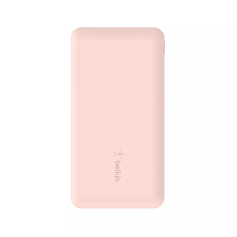 BELKIN 10k Mah akupank USB-c/USB-a 15w – roosa