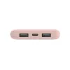 BELKIN 10k Mah akupank USB-c/USB-a 15w – roosa