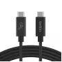 USB-kaabel Belkin INZ004BT2MBK USB4 Gen 2x2 2 m USB C Must