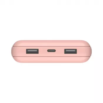 BELKIN Power Bank 20k USB-a Ja USB-c 15w Roosa