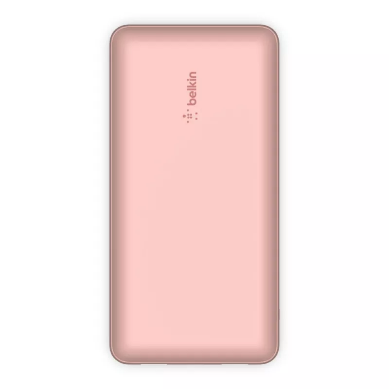 BELKIN Power Bank 20k USB-a Ja USB-c 15w Roosa