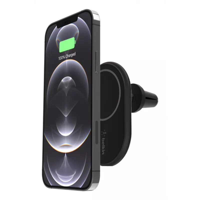 Mobiilseadme laadija Belkin WIC004BTBK-NC Auto juhtmevaba kiirlaadimine must