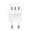 BELKIN seinulaadija - Boostcharge - USB-C 3-pordiline laadija - PPS-iga 67W - valge