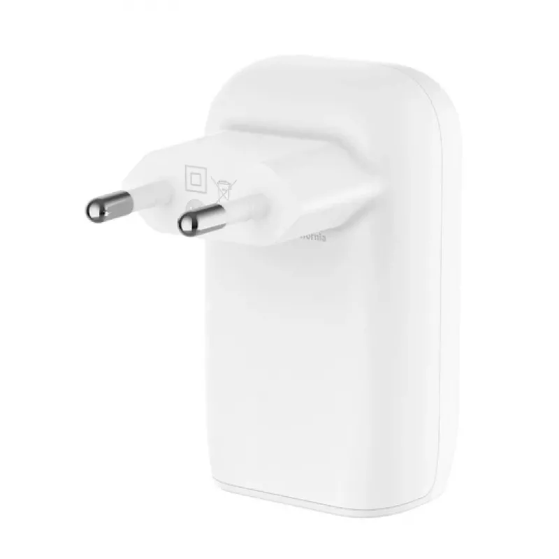 BELKIN seinulaadija - Boostcharge - USB-C 3-pordiline laadija - PPS-iga 67W - valge