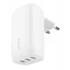 BELKIN seinulaadija - Boostcharge - USB-C 3-pordiline laadija - PPS-iga 67W - valge