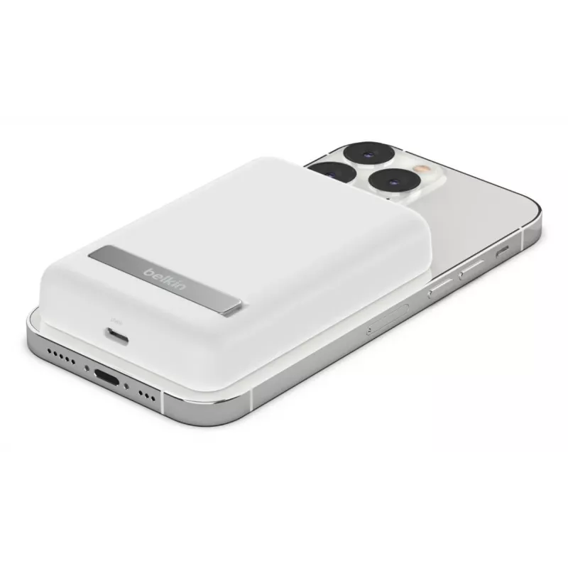 BELKIN Magnetic Wireless Power Bank 5000mah Valge
