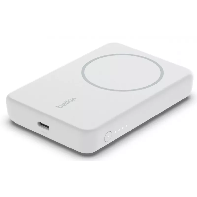 BELKIN Magnetic Wireless Power Bank 5000mah Valge