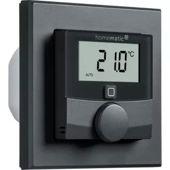 HomeMatic HmIP-BWTH-A antratsiit seina termostaat 230 V — ruumitemperatuuri regulaator, võrgutoitega