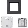 Valgusti lüliti Homematic IP 159881A0 — antratsiit, nuppjuhtimine, aku (AAA), IP20, 86×86×19 mm