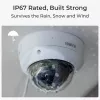 IP turvakaamera Reolink P437 4K dome, 8 MP 3840x2160, 5x optiline suum, PoE (IEEE 802.3af), IK10, IP67, MicroSD tugi kuni 256 GB