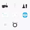 IP-turvakaamera Reolink Argus B320-B — 3 MP traadita välistingimustes kuul-tüüpi, aku/päikeseenergia, Wi‑Fi, IP65, 2304×1296, H.265, kahesuunaline heli, microSD kuni 128 GB