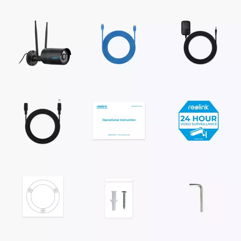 IP-turvakaamera Reolink W320-B 5MP välistingimustesse