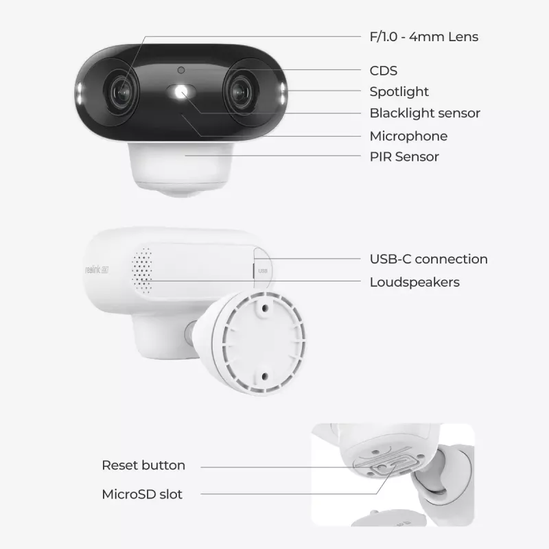 IP turvakaamera Reolink Argus Series B740X IP66
