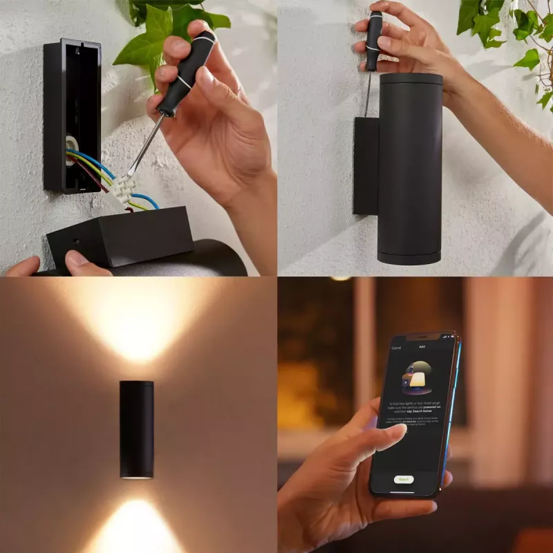 Philips Hue Valge and colour ambience välisseinavalgusti Appear