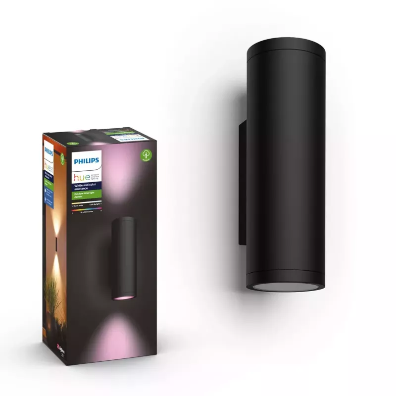 Philips Hue Valge and colour ambience välisseinavalgusti Appear