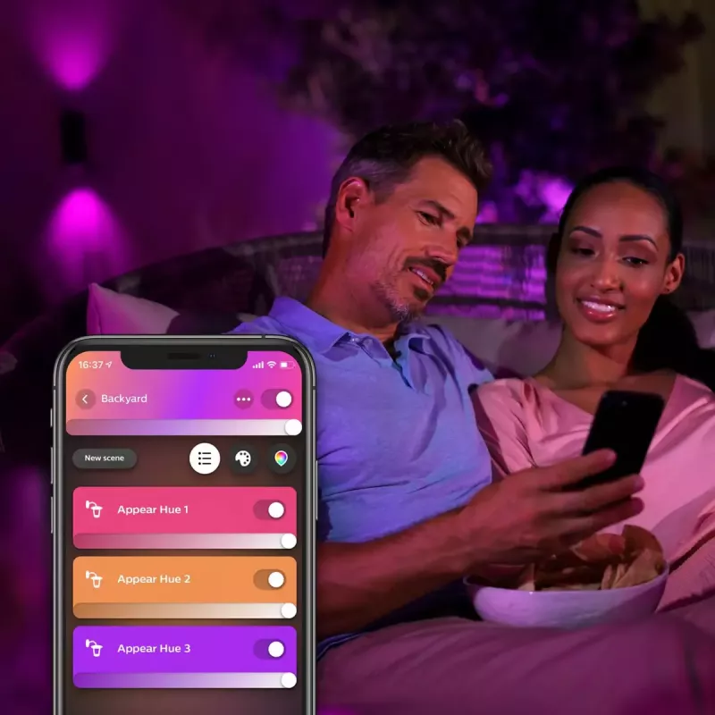 Philips Hue Valge and colour ambience välisseinavalgusti Appear