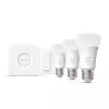 Philips Hue White algkomplekt: 3 E27 nutipirni (1100) + hämarduslüliti