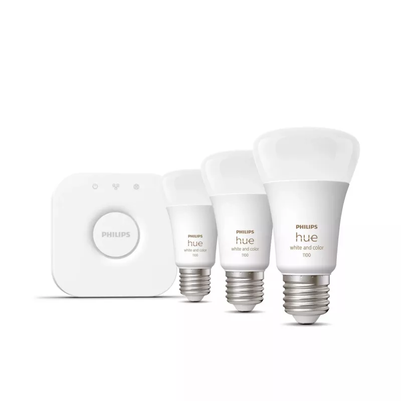Nutivalgustuse komplekt Philips Hue Valge and colour ambience Stardikomplekt E27 Bluetooth Zigbee