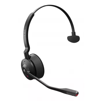 Jabra Engage 55 SE - USB-A MS Mono, EMEA/APAC, juhtmevaba, 40 - 16000 Hz, kontor/kõnekeskus, 57 g, peakomplekt, must