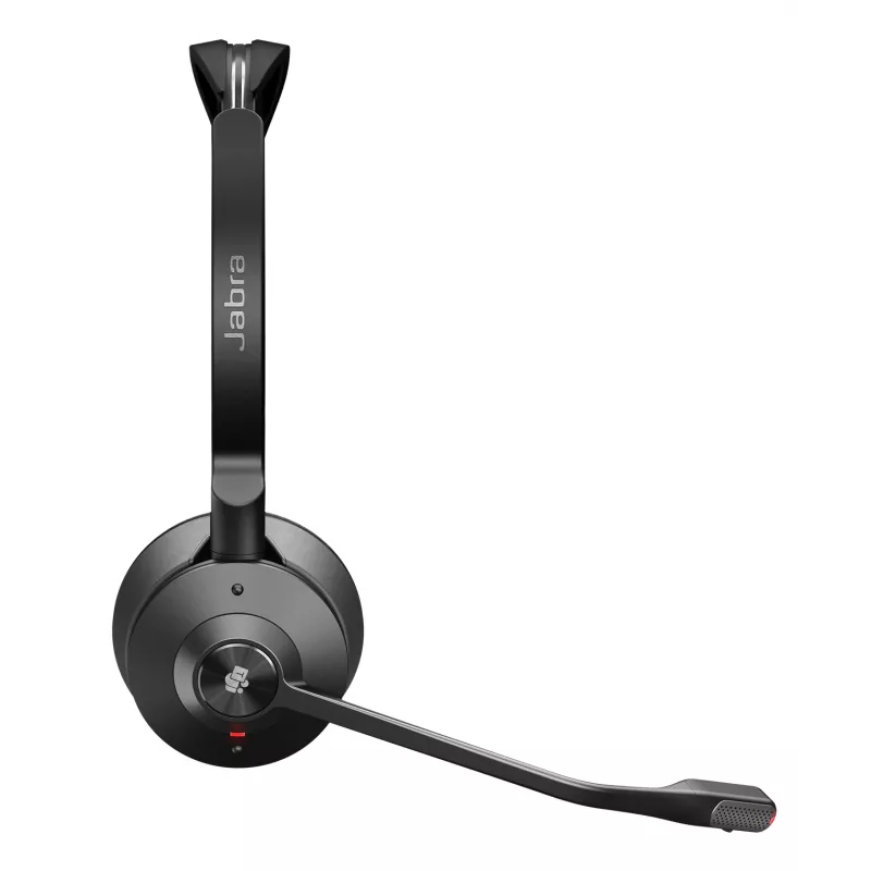 Jabra Engage 55 SE - USB-A MS Stereo, EMEA/APAC, juhtmevaba, 40–16000 Hz, kontor/kõnekeskus, 83 g, kõrvaklapid, must