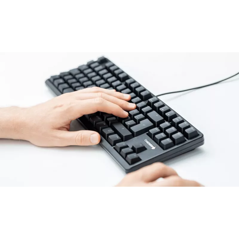 CHERRY G80-3000N RGB TKL klaviatuur Universaalne USB QWERTZ Saksa Must