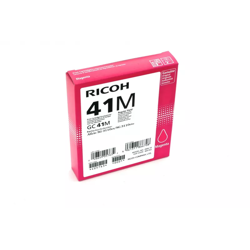 Ricoh 405763 tindikassett 1 tk Originaal Standardtäitega magenta