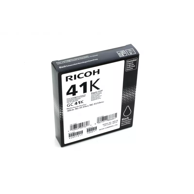 Ricoh 405761 tindikassett 1 tk Originaal Standardjõudlusega Fotomust