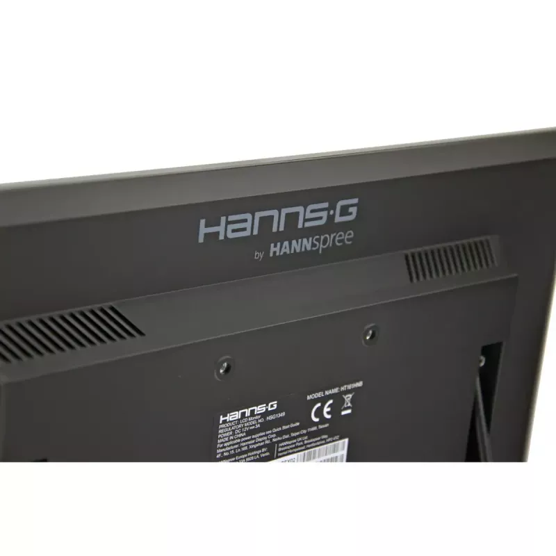 Hannspree HT161HNB arvutimonitor 39,6 cm (15,6 tolli) 1366 x 768 pikslit HD LED puuteekraan lauakasutuseks must