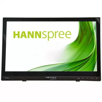 Hannspree HT161HNB arvutimonitor 39,6 cm (15,6 tolli) 1366 x 768 pikslit HD LED puuteekraan lauakasutuseks must