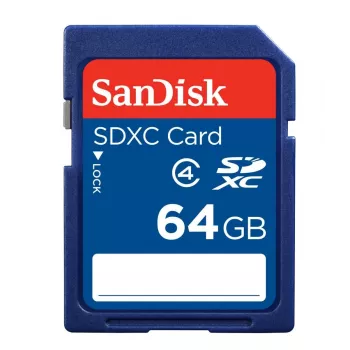 WESTERN DIGITAL SanDisk SDXC-kaart Class4 64GB