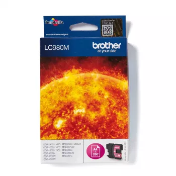 Brother LC980M tindikassett 1 tk originaal magenta