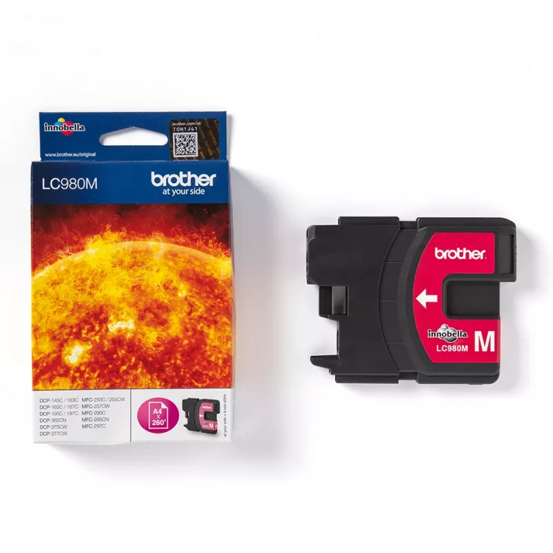 Brother LC980M tindikassett 1 tk originaal magenta
