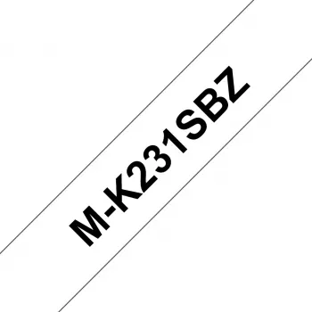 Brother M-K231SBZ lindimarkerimislint Must valgel