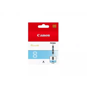 Canon CLI-8PC Foto Tsüaan tindikassett, foto tsüaan, värvipõhine tint, 1 tk, 198 lehte