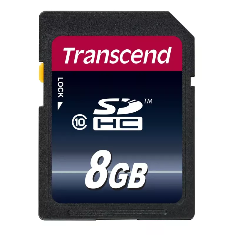Transcend 8 GB SDHC Class 10 TS8GSDHC10 välkmälu