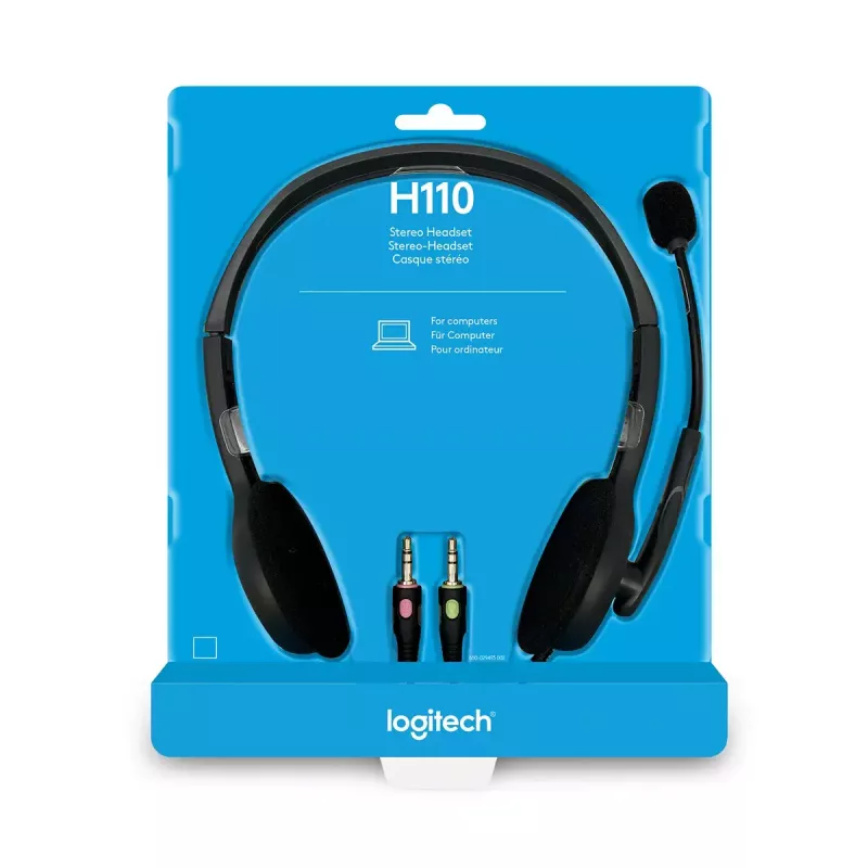 LOGITECH H110 - 3.5mm - stereopeakomplekt