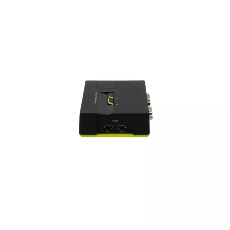 LevelOne 2-pordiline USB VGA KVM-lüliti, helitoega