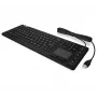 KeySonic KSK-6231 INEL (DE) klaviatuur Tööstuslik USB QWERTZ Saksa Must