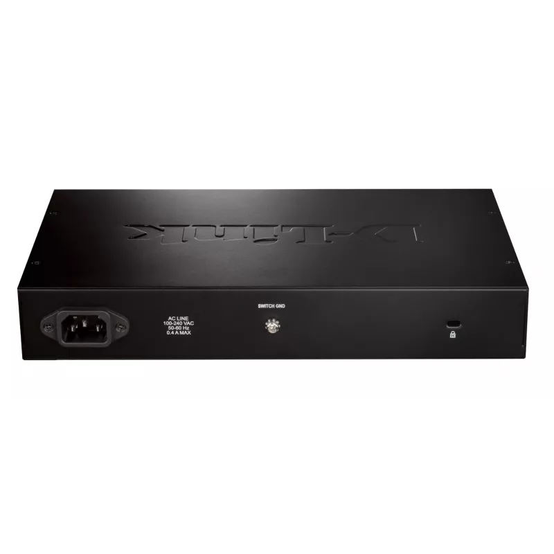 D-Link DGS-1016D/E võrgulüliti, haldamata, must, metallik