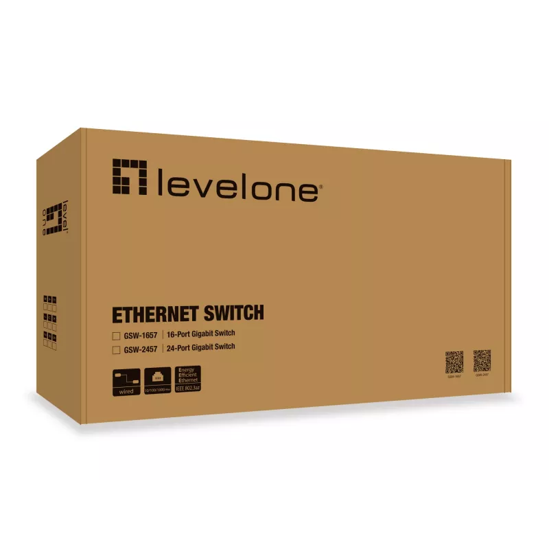Haldamata kommutaator LevelOne GSW-2457 24-pordine Gigabit