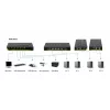 LevelOne 4-pordiline USB VGA KVM-lüliti, helitugi