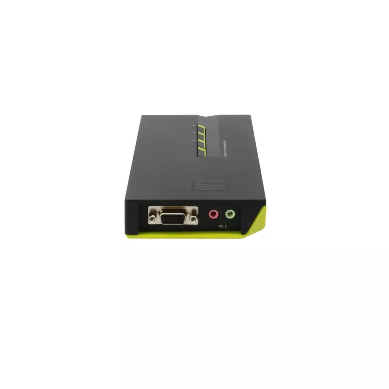 LevelOne 4-pordiline USB VGA KVM-lüliti, helitugi