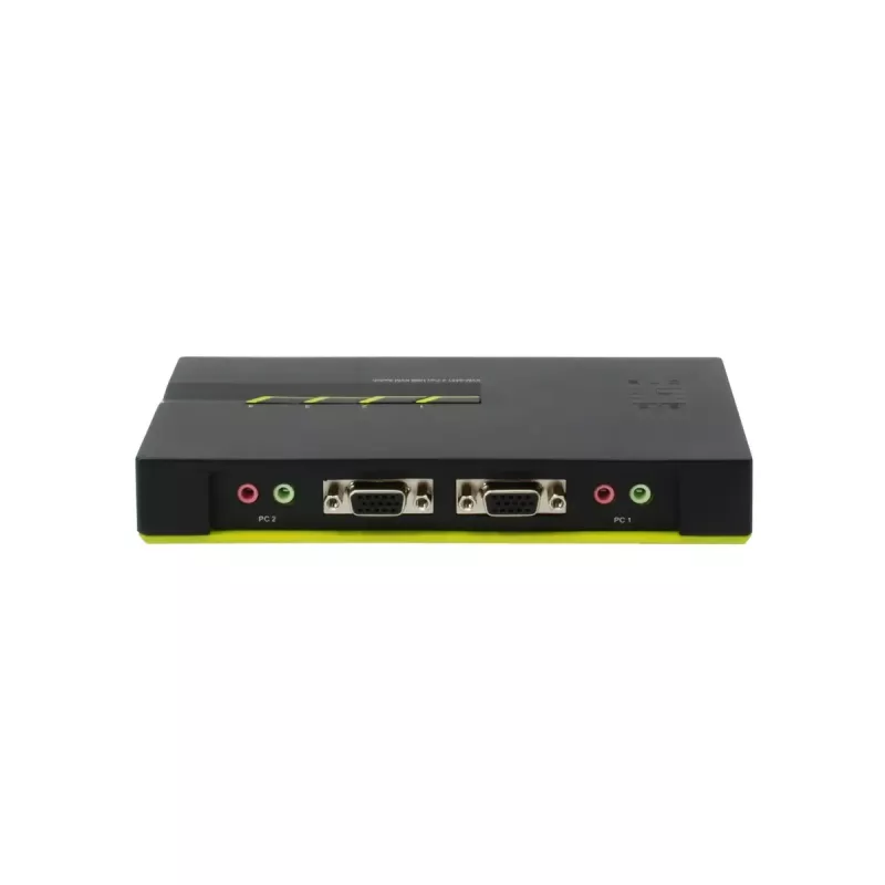 LevelOne 4-pordiline USB VGA KVM-lüliti, helitugi