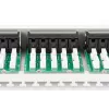 DIGITUS CAT 3 ISDN patch-paneel, varjestamata, 50 porti RJ45, 8P4C, LSA, 1U, rack-paigaldus, värvus hall RAL 7035