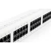 DIGITUS CAT 3 ISDN patch-paneel, varjestamata, 50 porti RJ45, 8P4C, LSA, 1U, rack-paigaldus, värvus hall RAL 7035