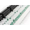 DIGITUS CAT 3 ISDN patch-paneel, varjestamata, 50 porti RJ45, 8P4C, LSA, 1U, rack-paigaldus, värvus hall RAL 7035