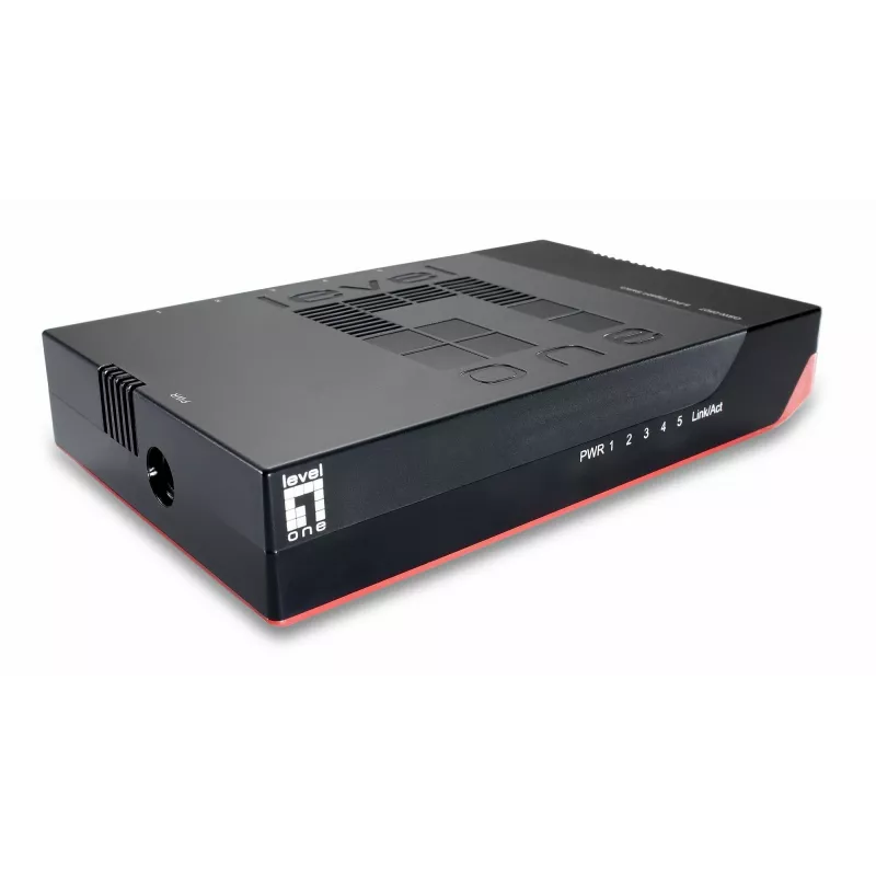 5-pordine gigabitine Etherneti kommutaator LevelOne GSW-0507