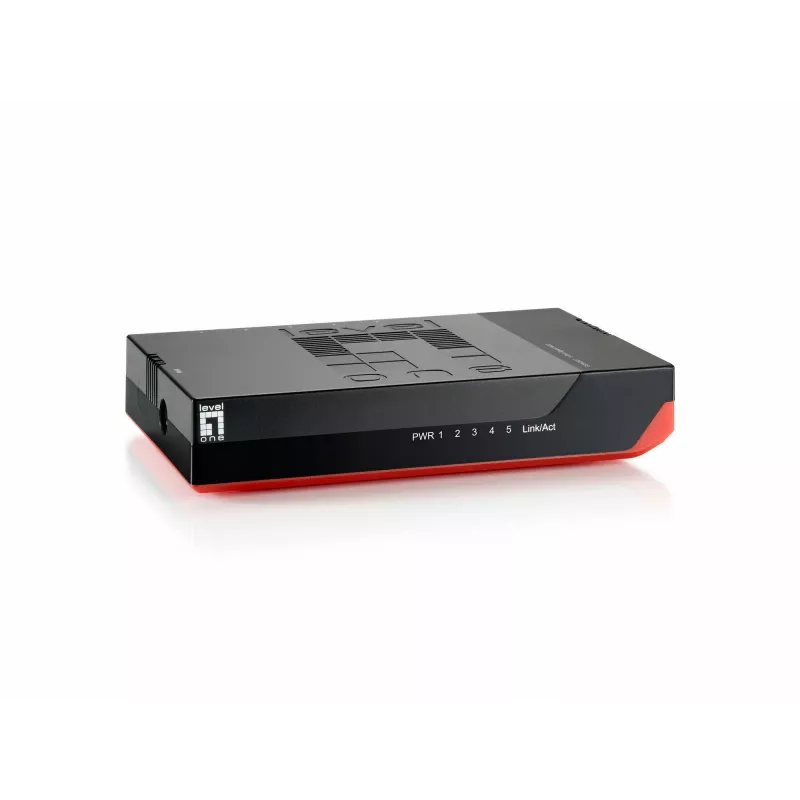 5-pordine gigabitine Etherneti kommutaator LevelOne GSW-0507