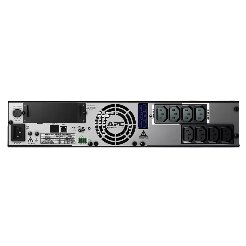 APC Smart-UPS X SMX1000I - 1000VA, 8x C13 väljund, USB, laiendatav tööaeg